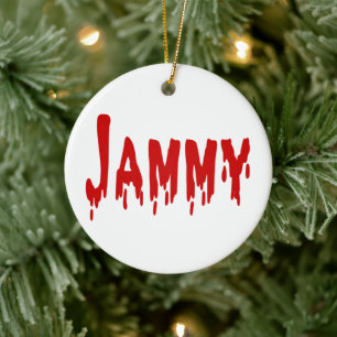 Jammy Ceramic Tree Decoration