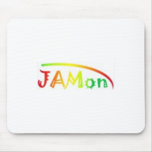 jamon white mouse pad