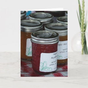 Jams and Jellies Card