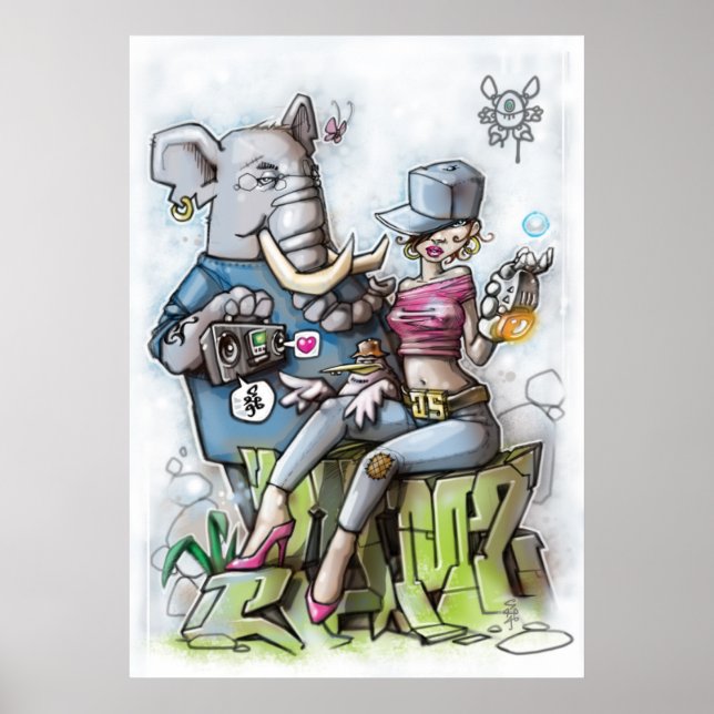 Jamz-Illustrated1 Poster (Front)