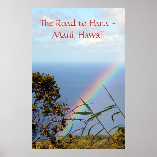 Jan07 2081, The Road to Hana - Maui, Hawaii Poster (Front)