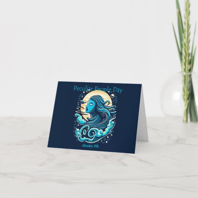 Jan 10th - Peculiar People Day Card (Front)