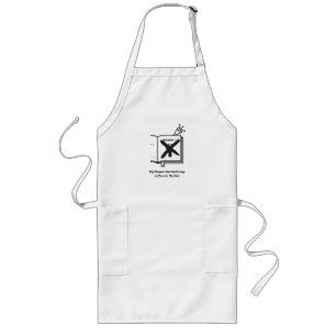 Jan 1st Apron  Sarcastic New Year's Resolution