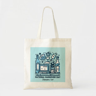 Jan 1st - National Hangover Day Tote Bag