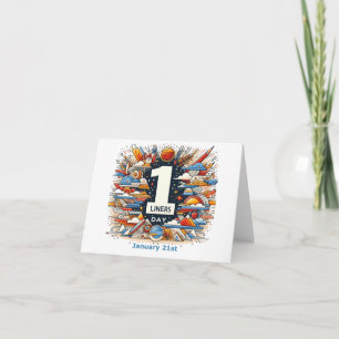 Jan 21st - One Liners Day Card