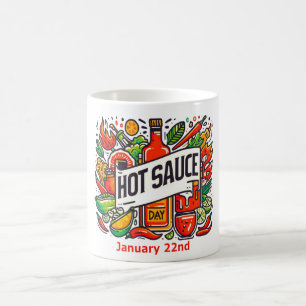 Jan 22nd - Hot Sauce Day Coffee Mug
