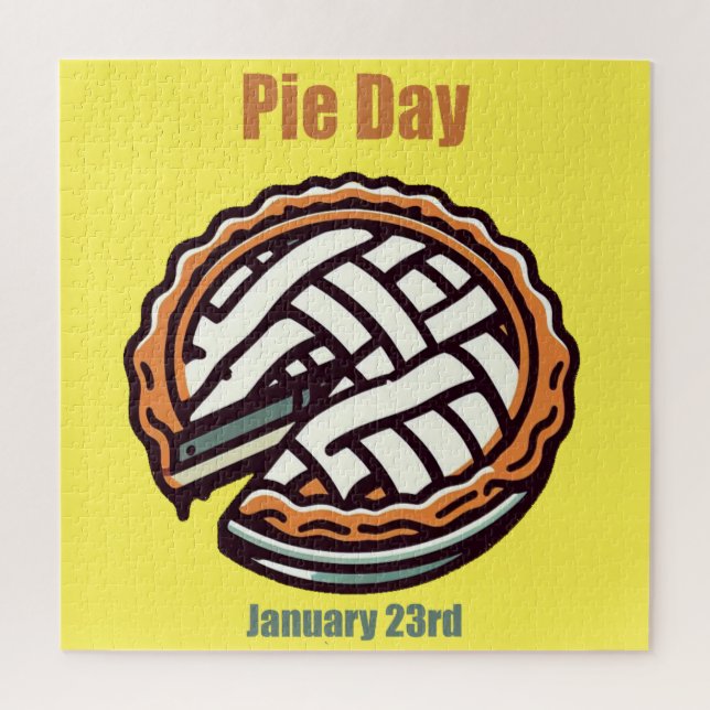 Jan 23rd - Pie Day Jigsaw Puzzle (Vertical)