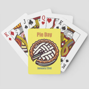 Jan 23rd - Pie Day Playing Cards