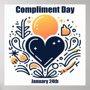 Jan 24th - Compliment Day Poster