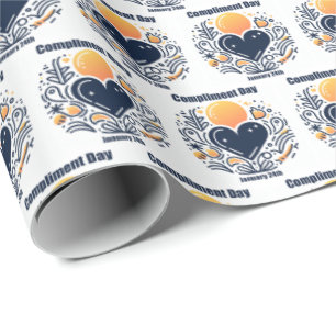 Jan 24th - Compliment Day Wrapping Paper