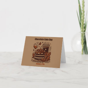 Jan 27th - Chocolate Cake Day Card