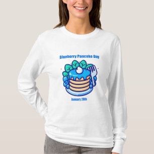 Jan 28th - Blueberry Pancake Day T-Shirt