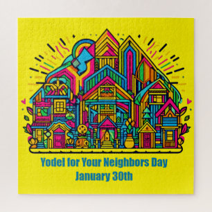 Jan 30th - Yodel for Your Neighbour Day Jigsaw Puzzle