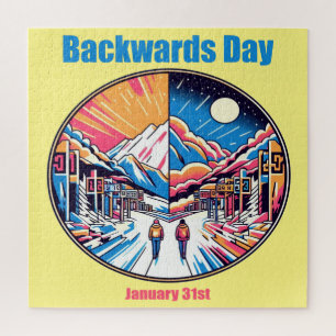 Jan 31st - Backwards Day Jigsaw Puzzle