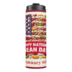 Jan 6th - National Bean Day Thermal Tumbler