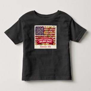 Jan 6th - National Bean Day Toddler T-Shirt