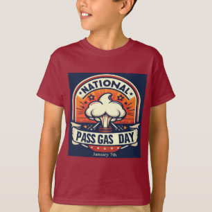 Jan 7th - National Pass Gas Day T-Shirt