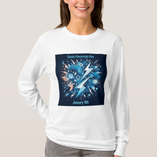 Jan 9th - Static Electricity Day T-Shirt