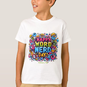 Jan 9th - Word Nerd Day T-Shirt