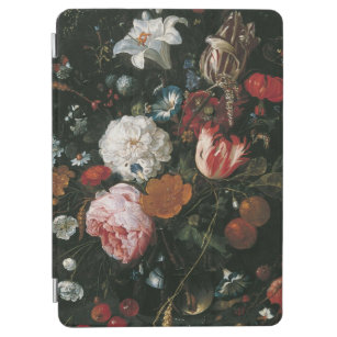 Jan Davidsz De Heem - Flowers In A Glass Vase iPad Air Cover