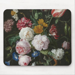 Jan Davidsz. De Heem - Still Life With Flowers Mouse Mat
