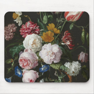 Jan Davidsz. De Heem - Still Life With Flowers Mouse Mat