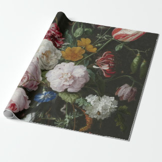 Jan Davidsz. De Heem - Still Life With Flowers Wrapping Paper