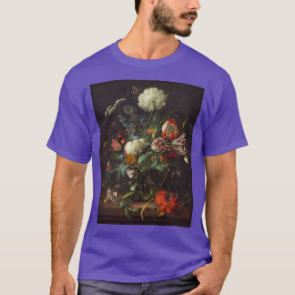 Jan Davidsz de Heem Vase of Flowers 1645 T-Shirt