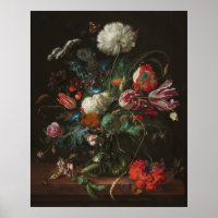 Jan Davidsz de Heem's Vase of Flowers