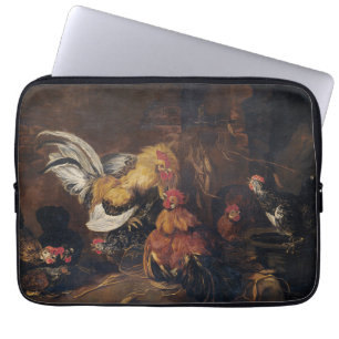 Jan Fyt Cockfight Laptop Sleeve