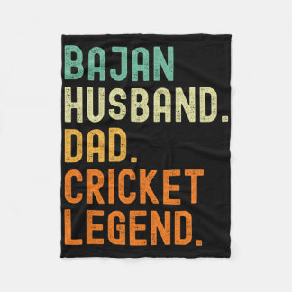 Jan Husnd Dad Cricket Legend Rdos  Fleece Blanket
