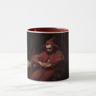 Jan Matejko - Stanczyk during a ball, Harlequin Mug