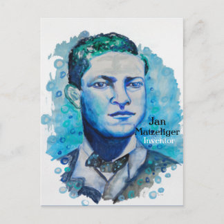 Jan Matzeliger -Black Inventor Postcard