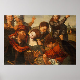 Jan Sanders van Hemessen - The Calling of Matthew Poster
