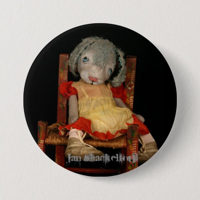 Jan Shackelford  BUTTON  Unknown Animal Bingo (Front)