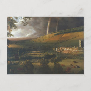 Jan Siberechts- Landscape with Rainbow, Henley Postcard