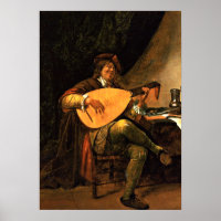 Jan Steen: Self-Portrait as a Lutenist