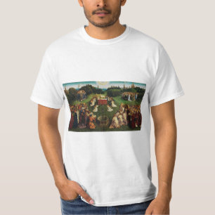 Jan van Eyck Adoration of the Mystic Lamb Art T-Shirt