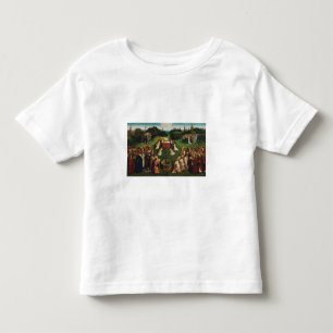 Jan van Eyck Adoration of the Mystic Lamb Art Toddler T-Shirt