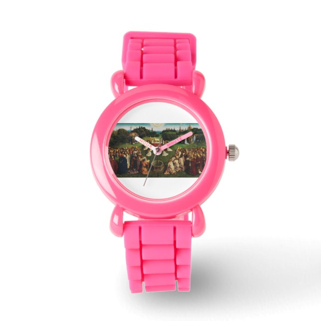 Jan van Eyck Adoration of the Mystic Lamb Art Watch (Front)