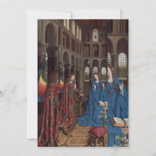 Jan van Eyck - Annunciation Invitation