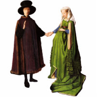 Jan Van Eyck Arnolfini Wedding Portrait Sculpture