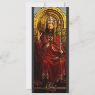 Jan van Eyck God the Father on Throne Fine Art