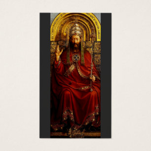 Jan van Eyck God the Father on Throne Fine Art
