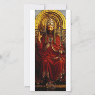 Jan van Eyck God the Father on Throne Fine Art