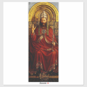 Jan van Eyck God the Father on Throne Fine Art