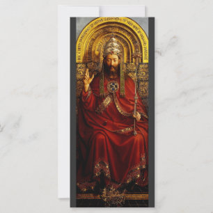 Jan van Eyck God the Father on Throne Fine Art