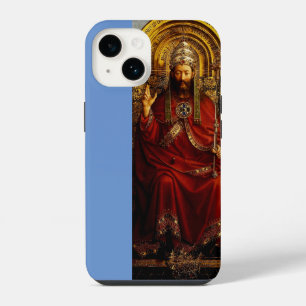 Jan van Eyck God the Father on Throne Fine Art iPhone 14 Case