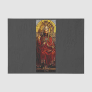 Jan van Eyck God the Father on Throne Fine Art Tissue Paper