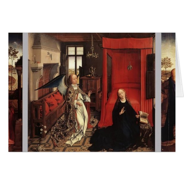 Jan van Eyck- The Annunciation (Front Horizontal)